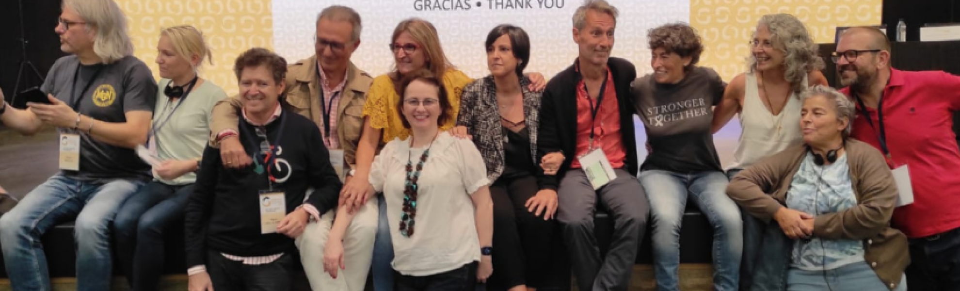 Parte de la Junta Directiva al finalizar la Gestalt Conference 2023
